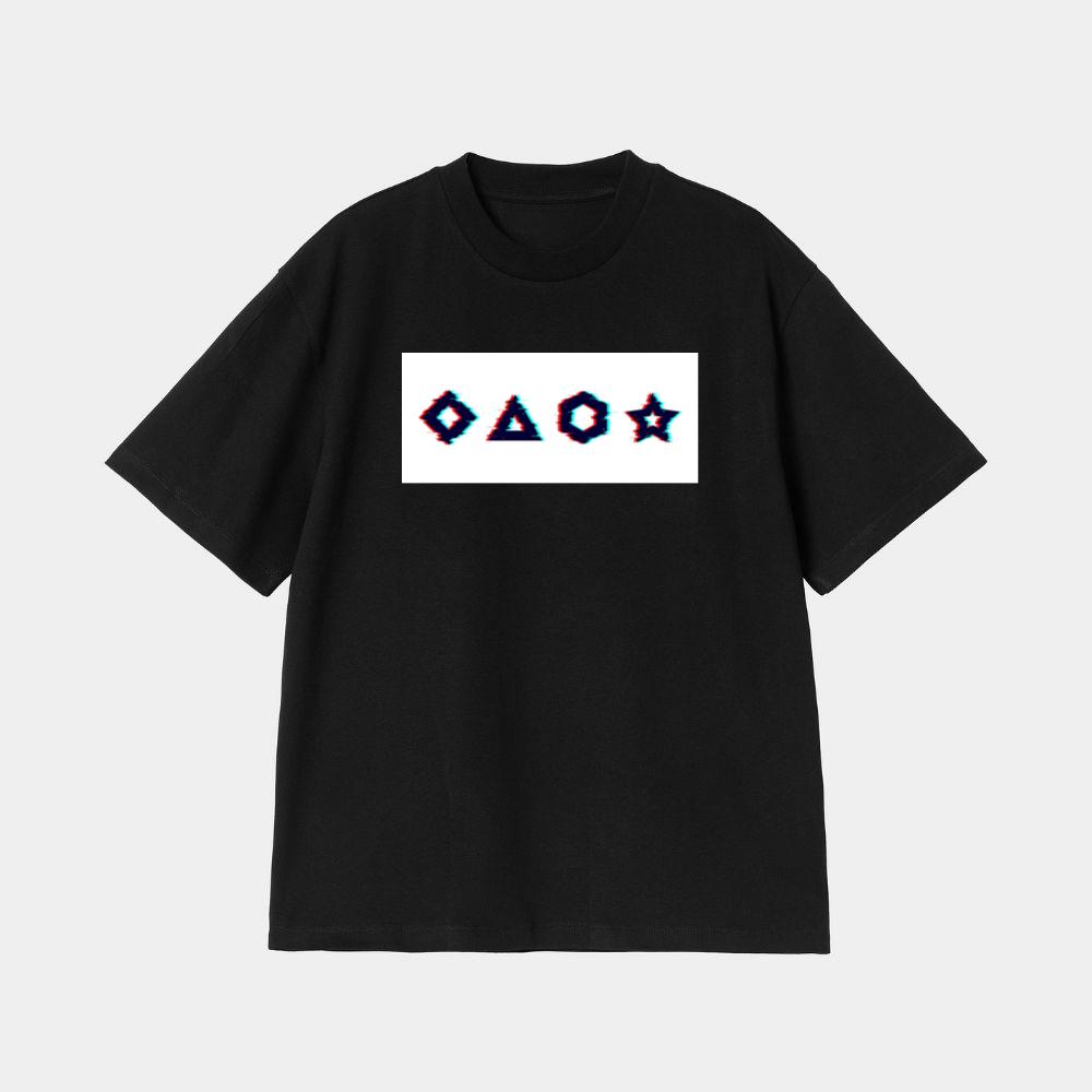 The Graphic Grid of Squid Games T-Shirt
