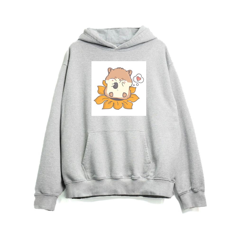 The Hamster's Heart Bloom Hoodies