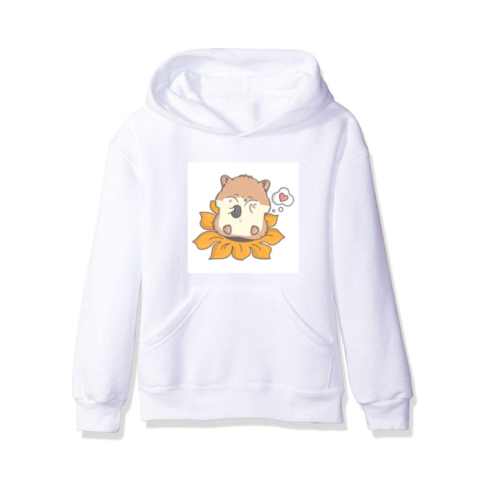 The Hamster's Heart Bloom Hoodies