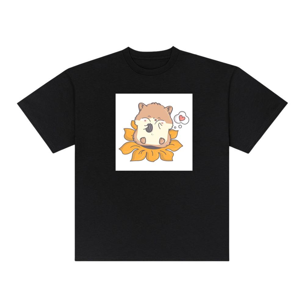 The Hamsters Heart Bloom TShirts Kulottee