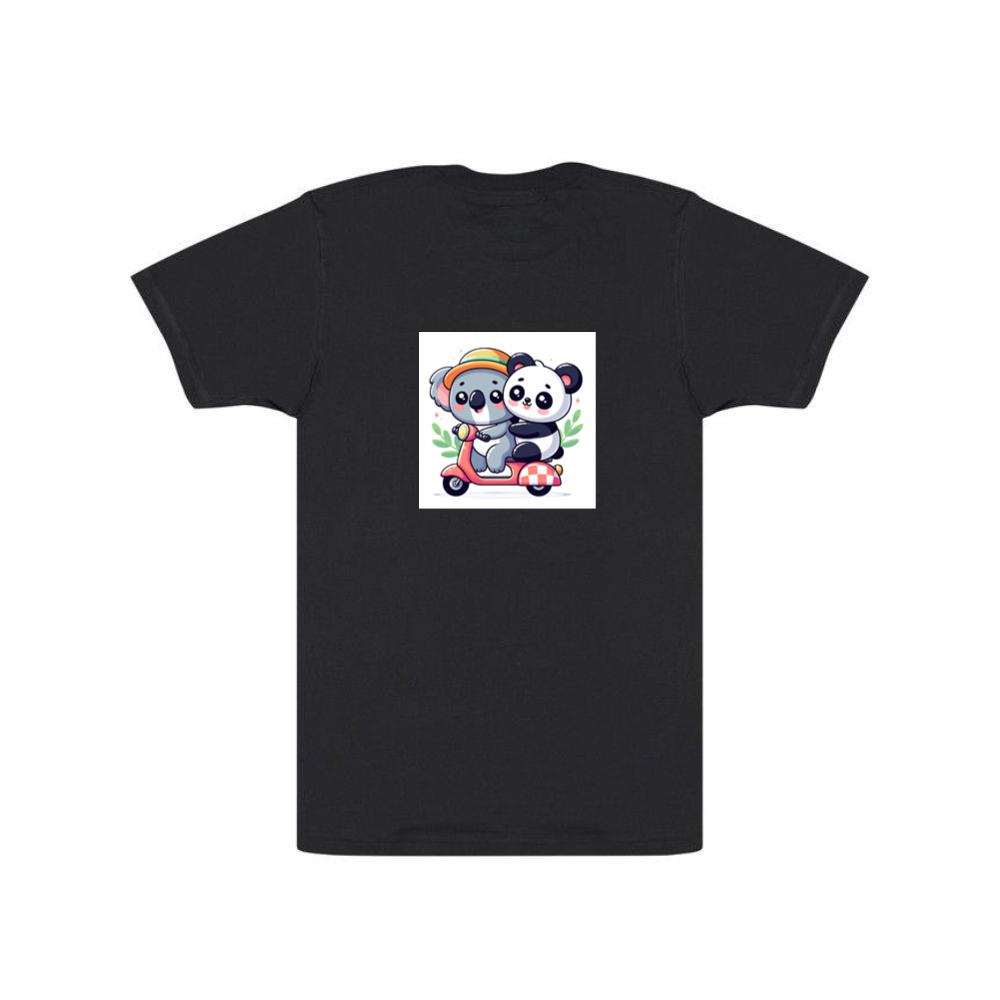 The Koala and Panda's Scooter Sojourn T-Shirts