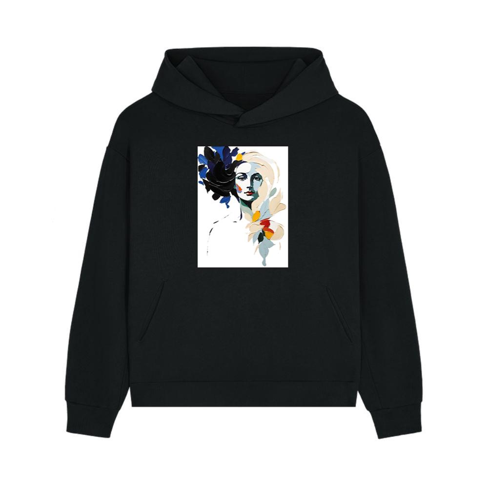 The Language of Bold Brushstrokes Hoodie