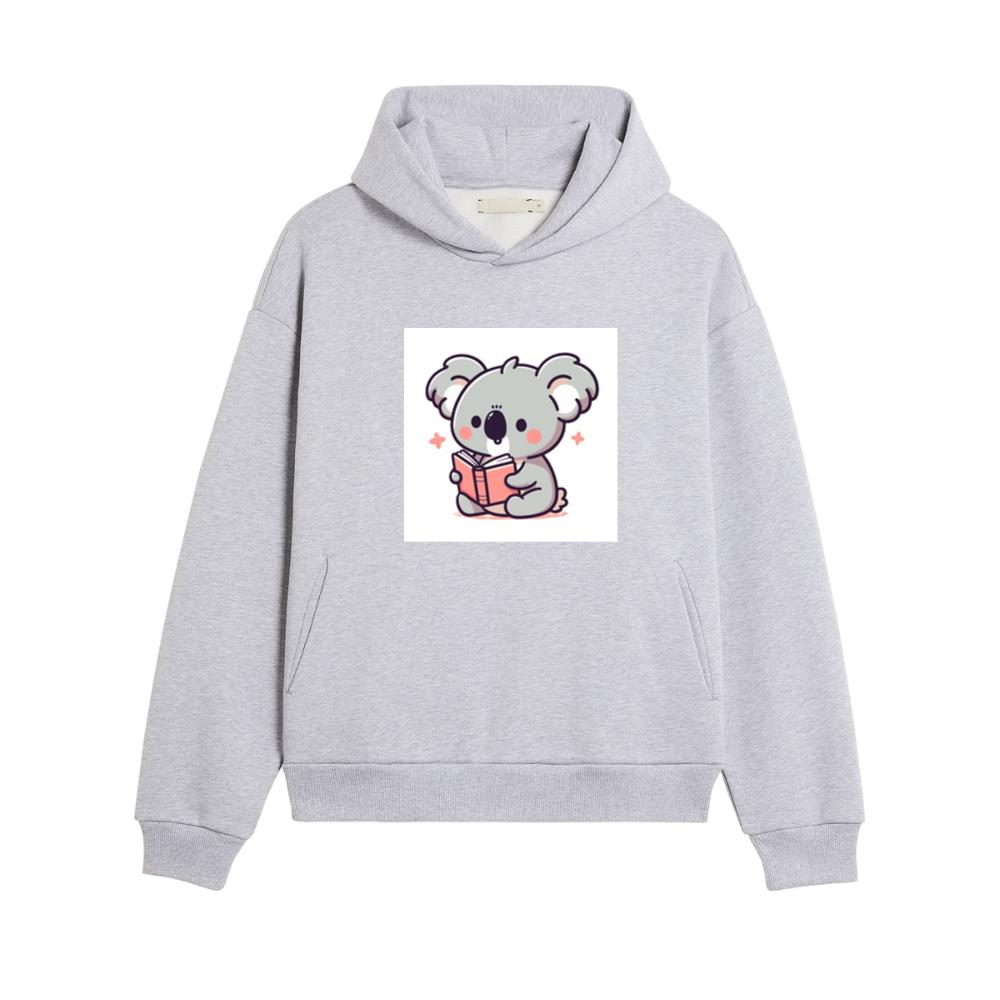 The Literary Lounge of the Leaning Koala Hoodies