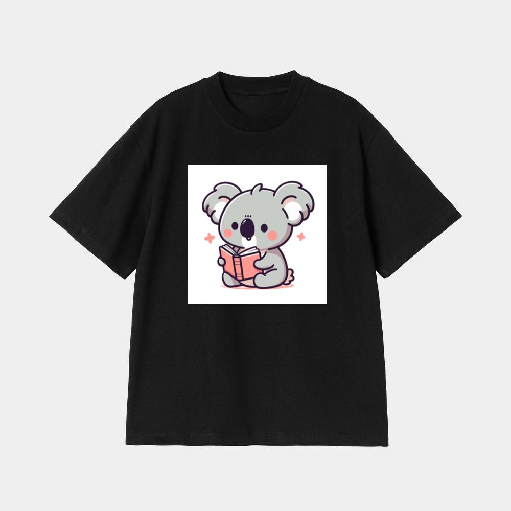 The Literary Lounge of the Leaning Koala T-Shirt