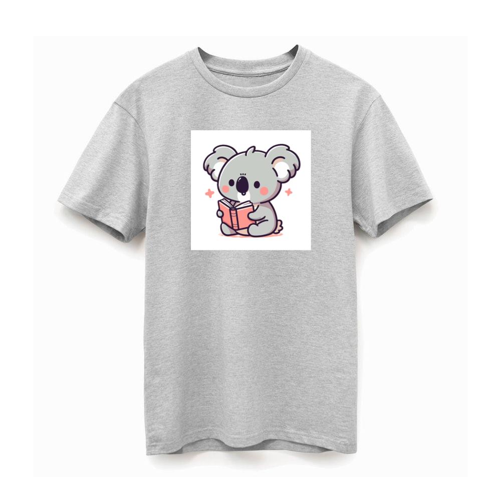 The Literary Lounge of the Leaning Koala TShirts Yuyishop