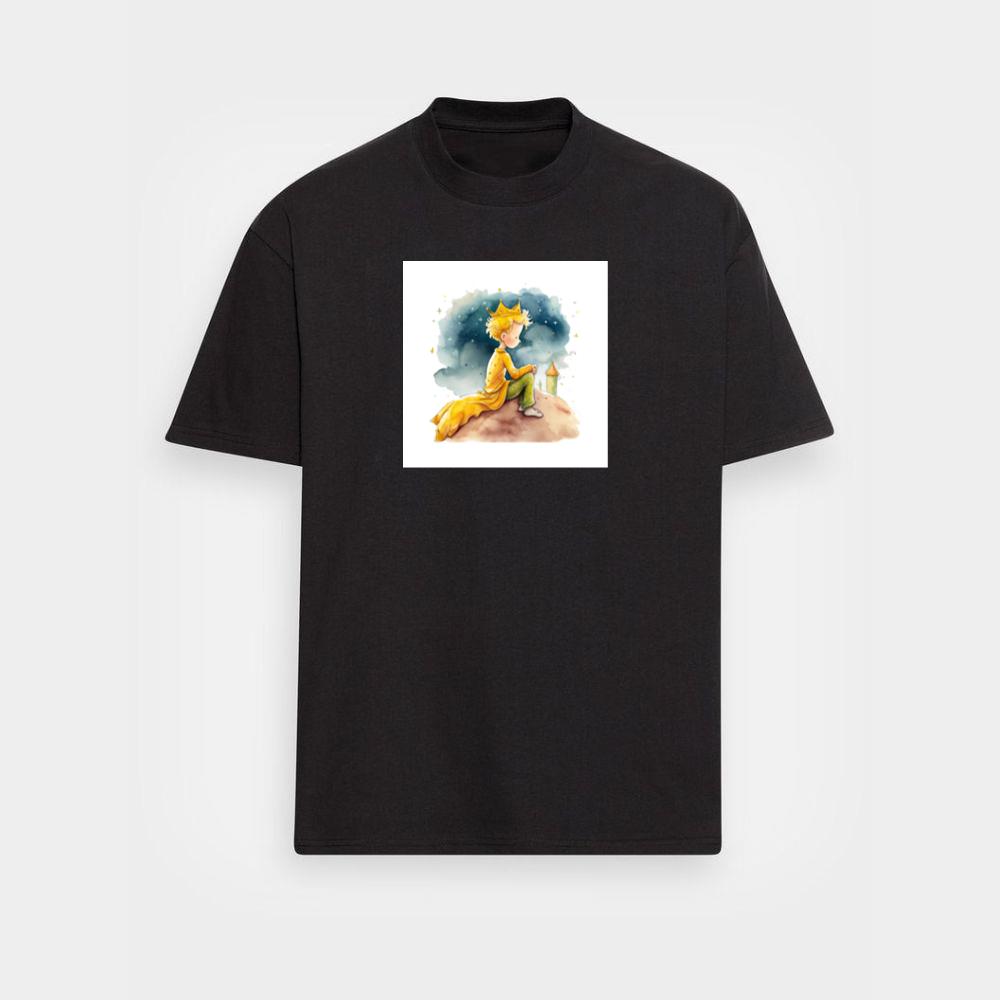 The Little Prince Contemplating His World T-Shirts