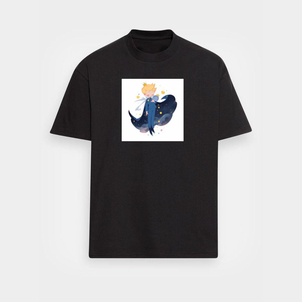 The Little Prince with His Planet T-Shirts