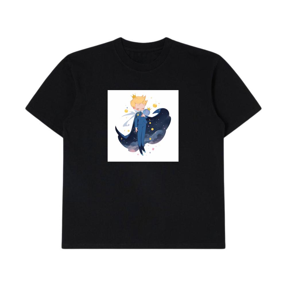 The Little Prince with His Planet T-Shirts