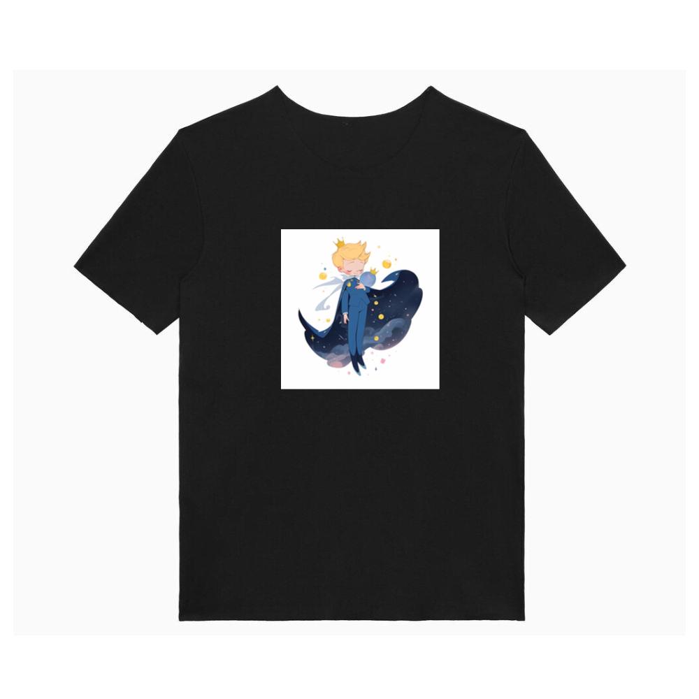 The Little Prince with His Planet T-Shirts