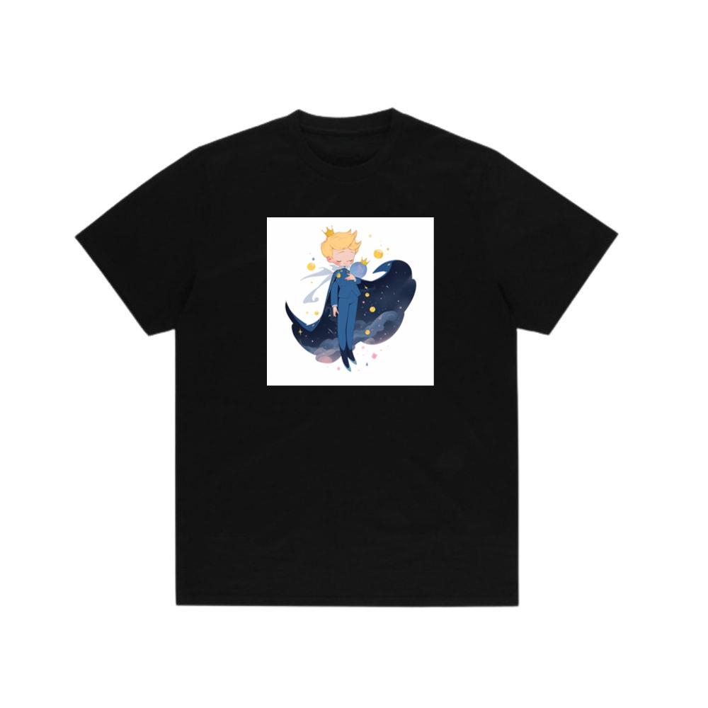 The Little Prince with His Planet T-Shirts