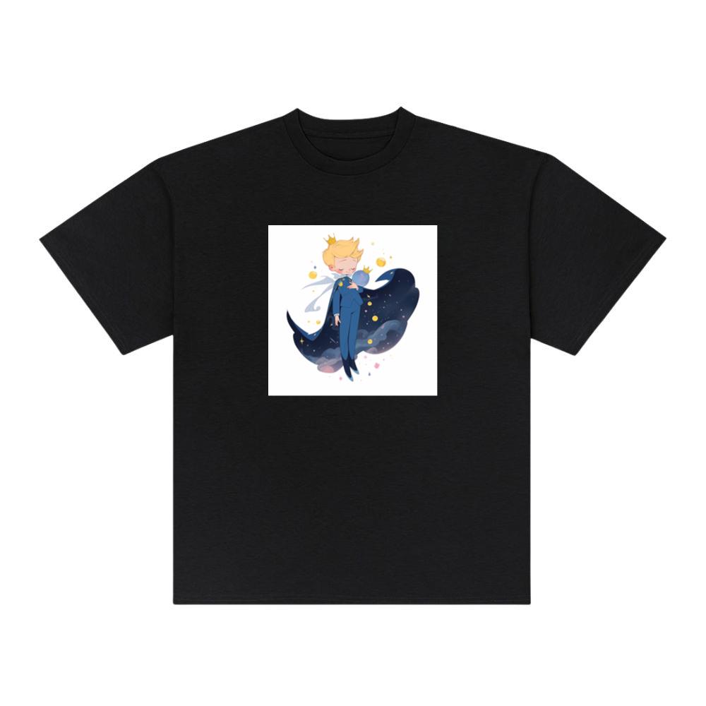 The Little Prince with His Planet T-Shirts