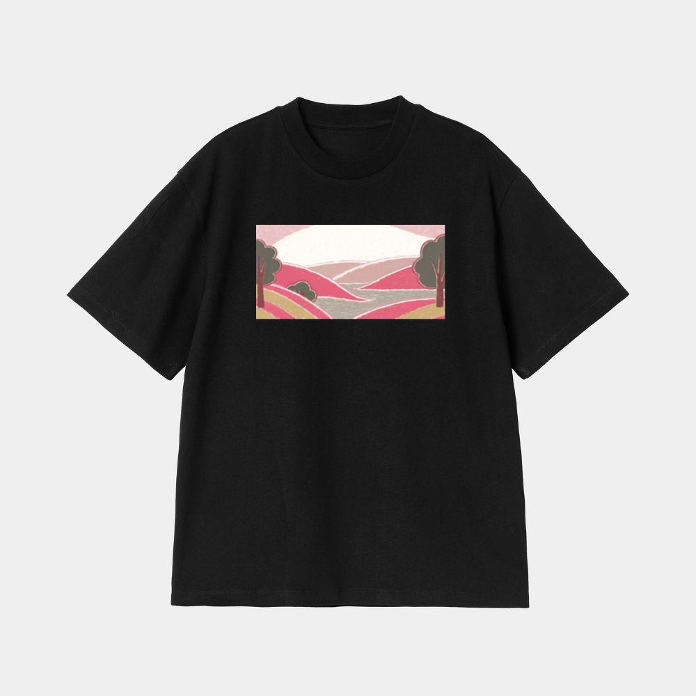 The Muted Melody of Pink Hills T-Shirt