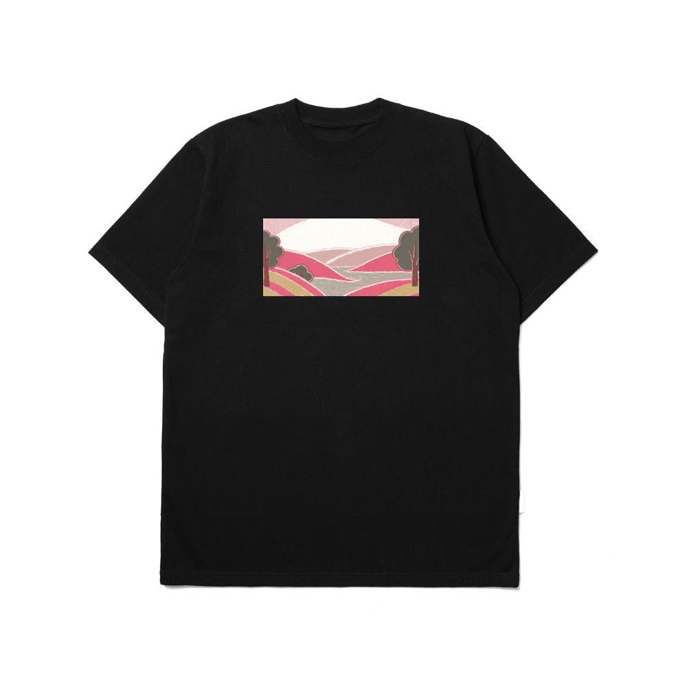 The Muted Melody of Pink Hills T-Shirts