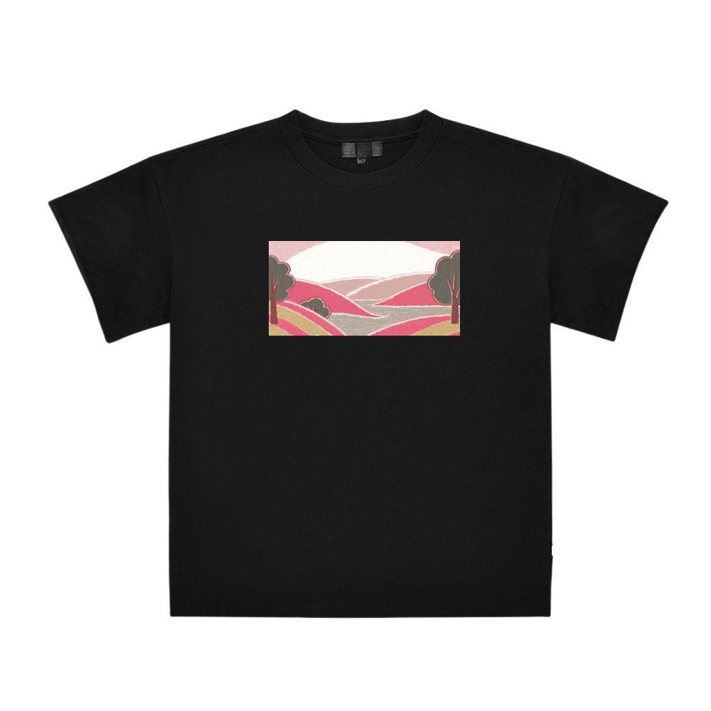 The Muted Melody of Pink Hills T-Shirts