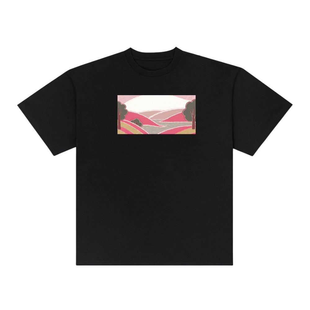 The Muted Melody of Pink Hills TShirts Kulottee