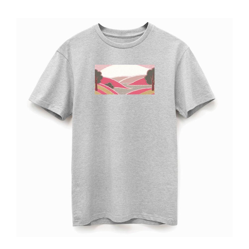 The Muted Melody of Pink Hills TShirts Pagetees