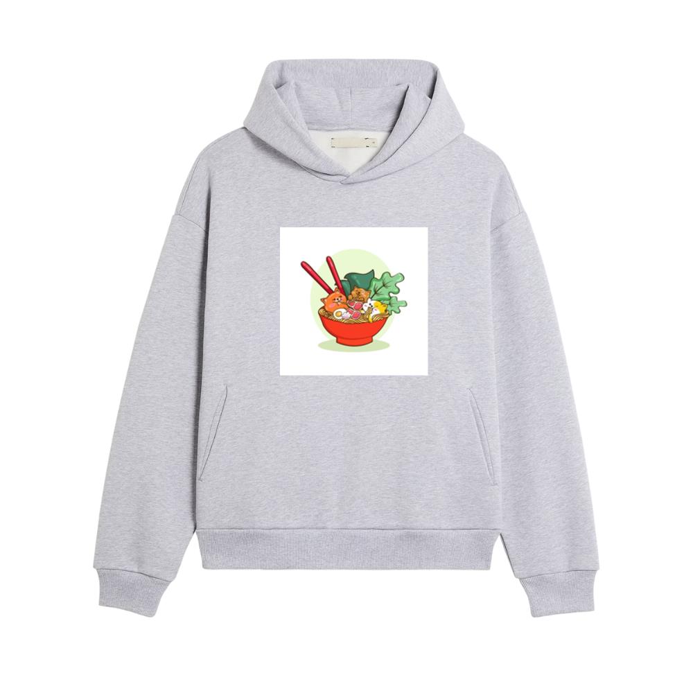 The Noodle Nook of Nibbling Kittens Hoodies
