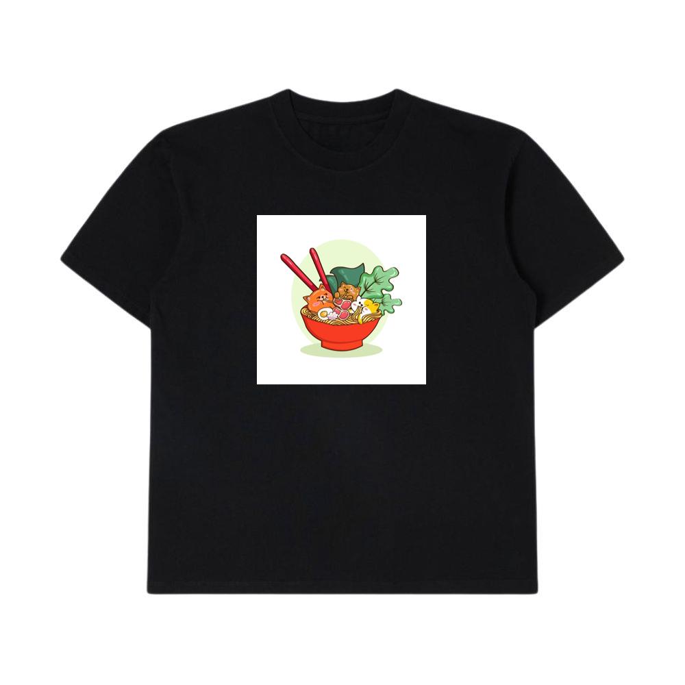 The Noodle Nook of Nibbling Kittens T-Shirts