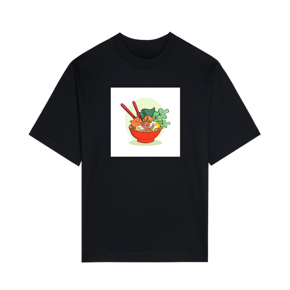 The Noodle Nook of Nibbling Kittens T-Shirts