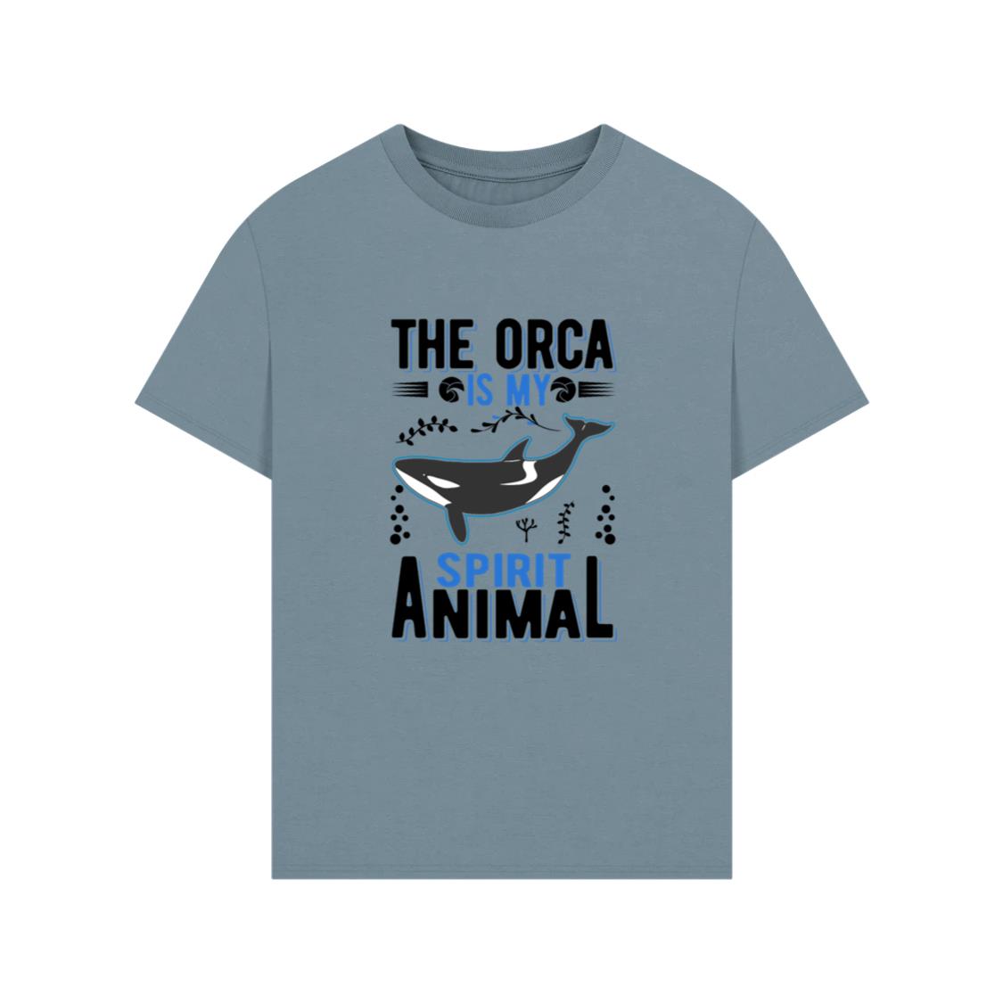 The Orca Is My Spirit Animal Ocean Lover Art TShirts Anhand
