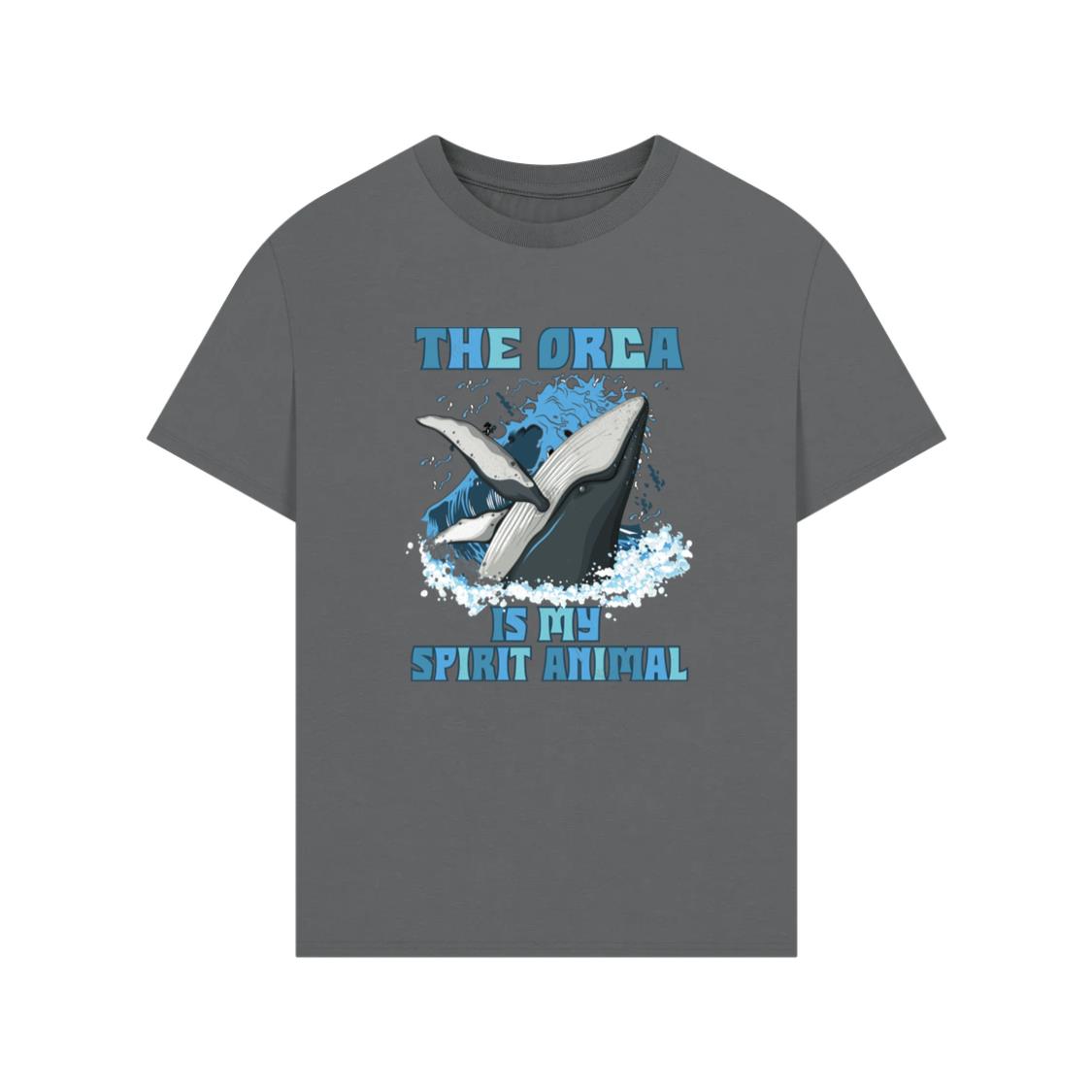 The Orca Is My Spirit Animal Whale Lover Design TShirts Anhand