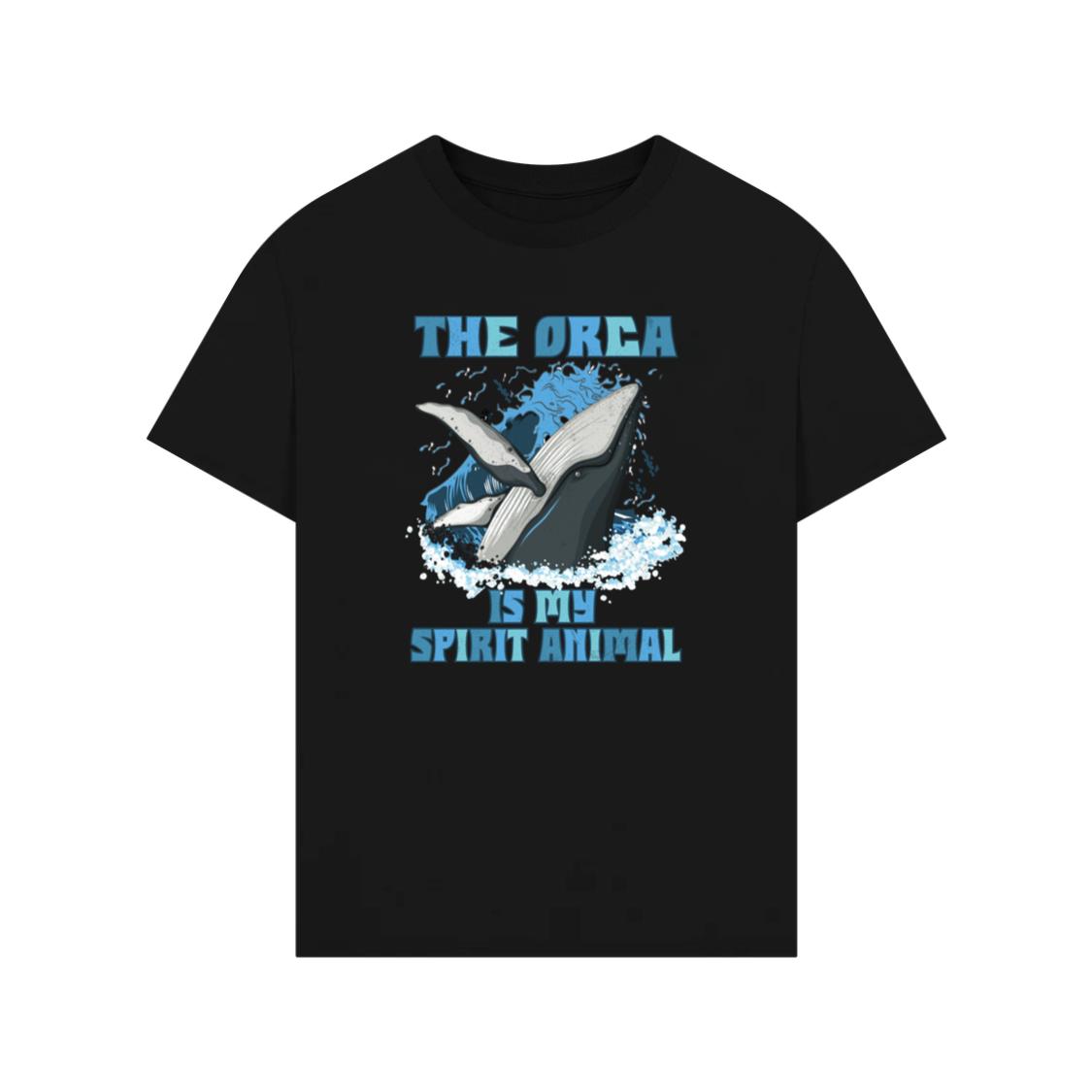The Orca Is My Spirit Animal Whale Lover Design TShirts Anhand