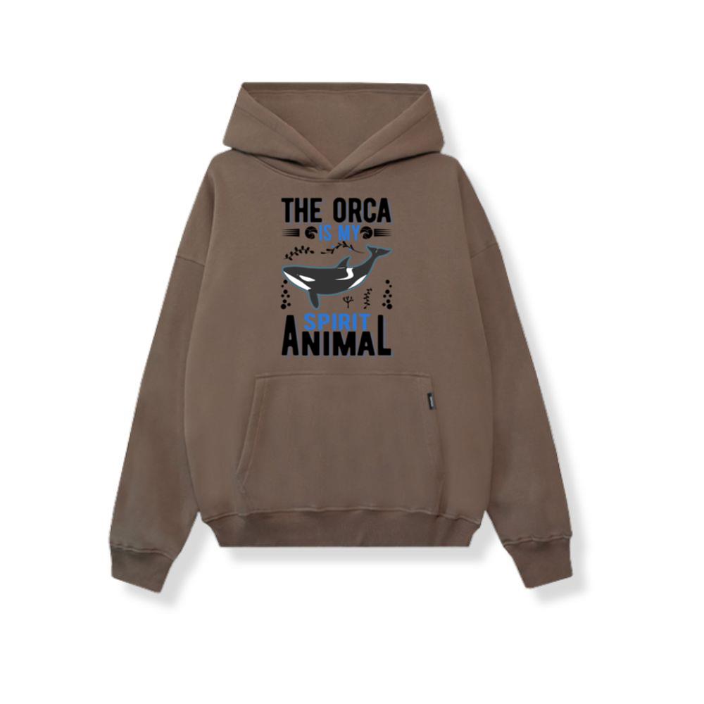 The Orca Is My Spirit Animal_1 Hoodies