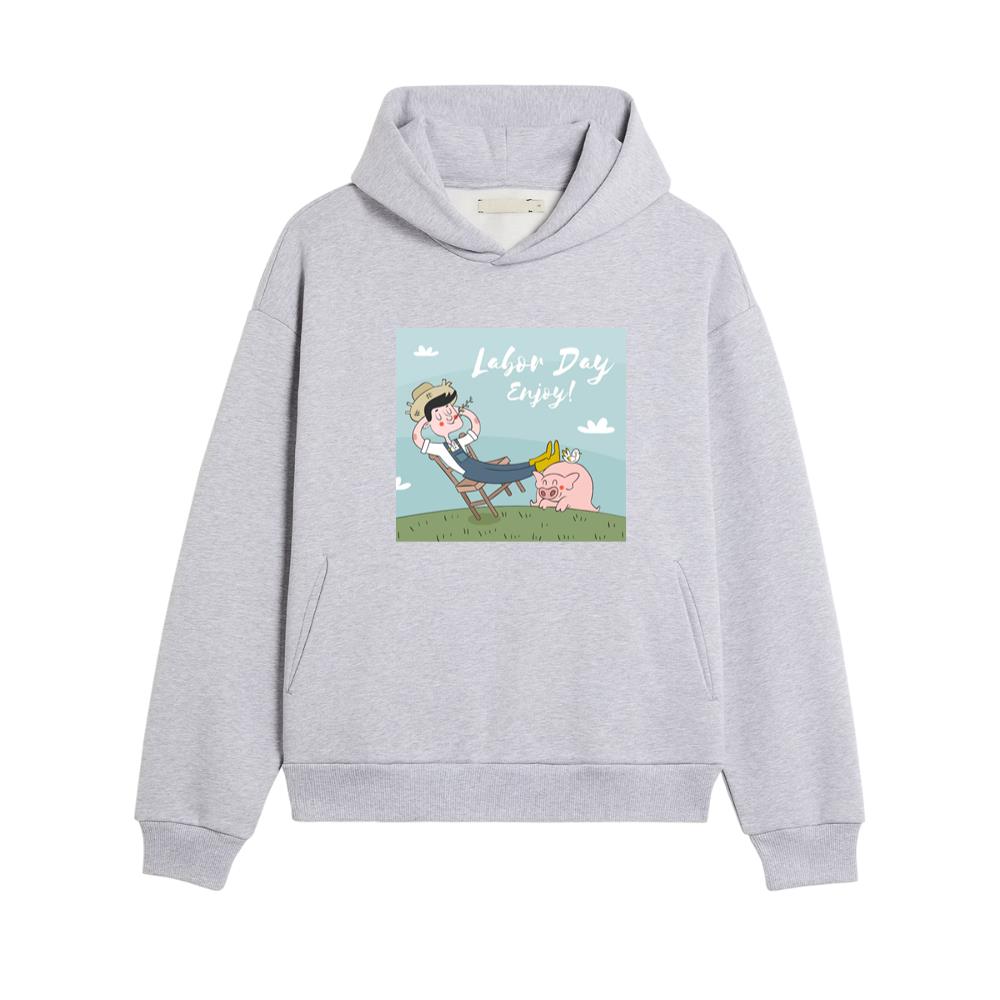 The Peaceful Respite of a Hardworking Soul on a Well-Deserved Holiday Hoodies