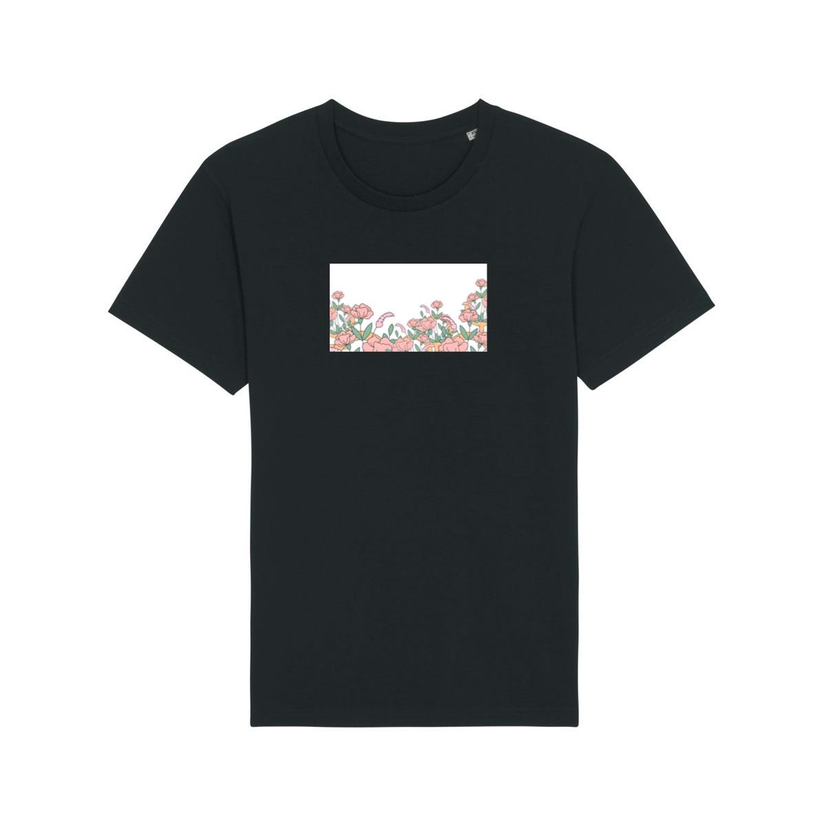 The Pink Bloom Border T-Shirts