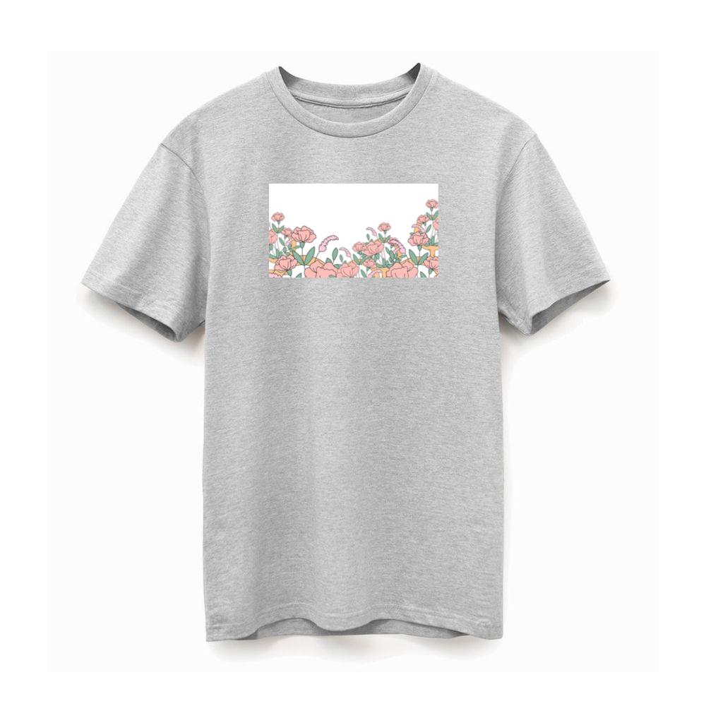 The Pink Bloom Border TShirts Pagetees