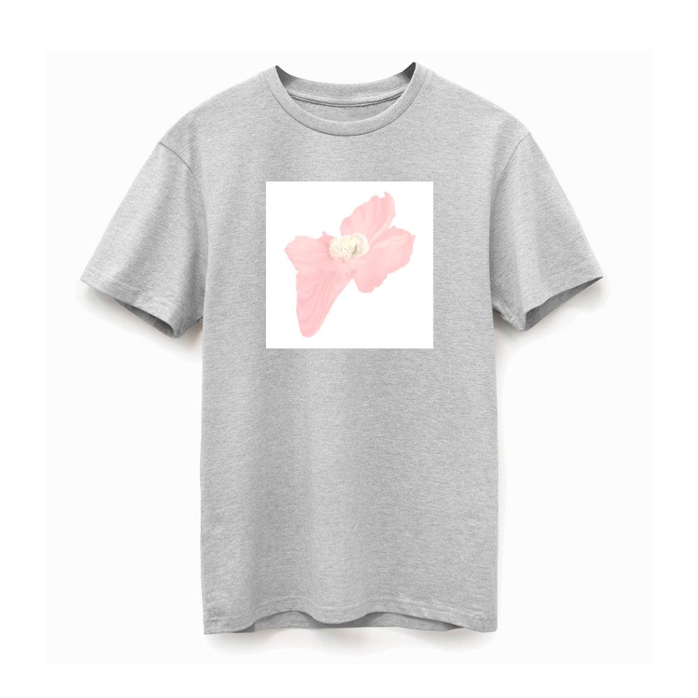 The Pink Bloom with a Heart of White TShirts Pagetees
