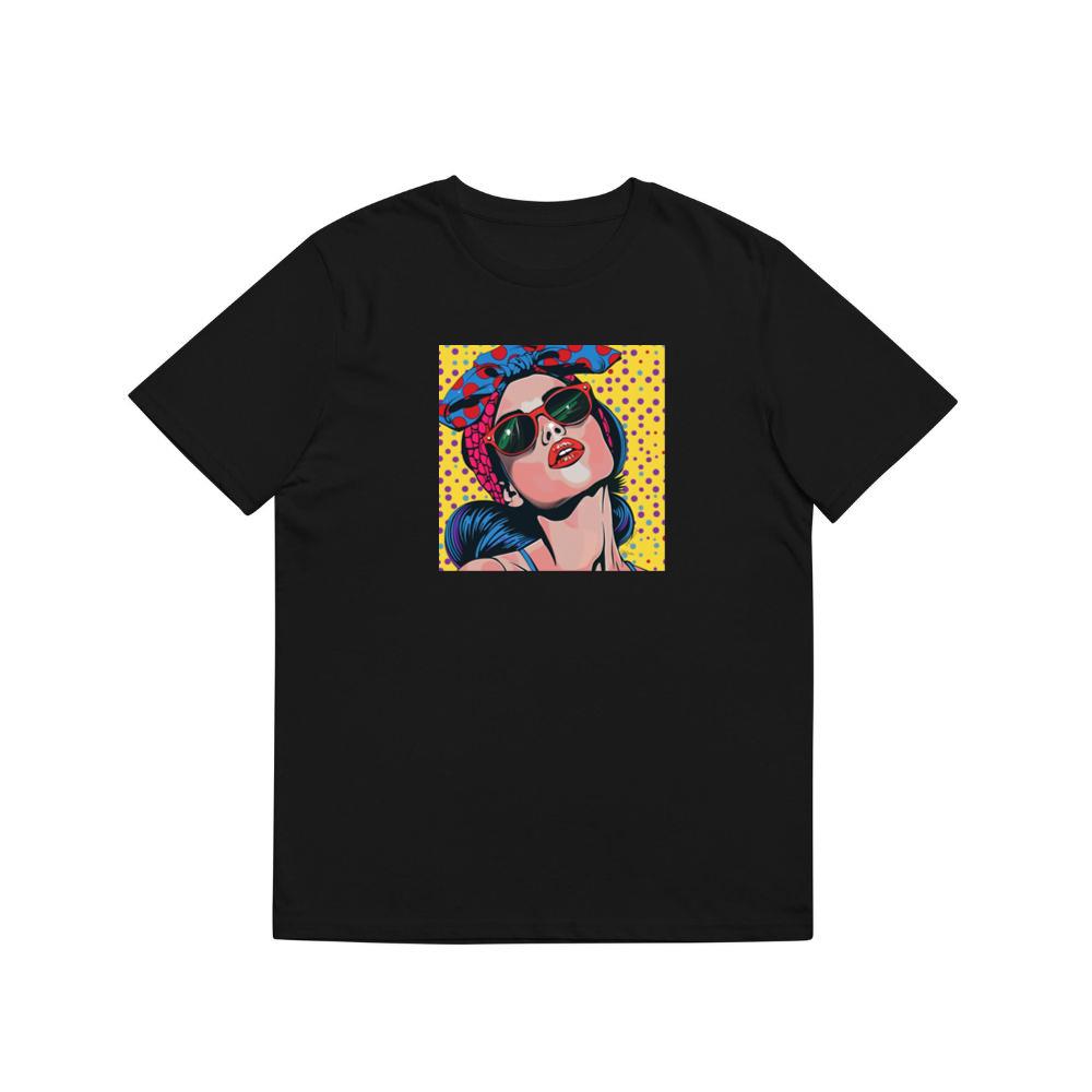 The Polka-Dotted Diva of Retro Reverie T-Shirts