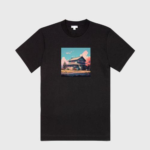 The Quiet Corner in a Cherry Blossom Sky T-Shirts