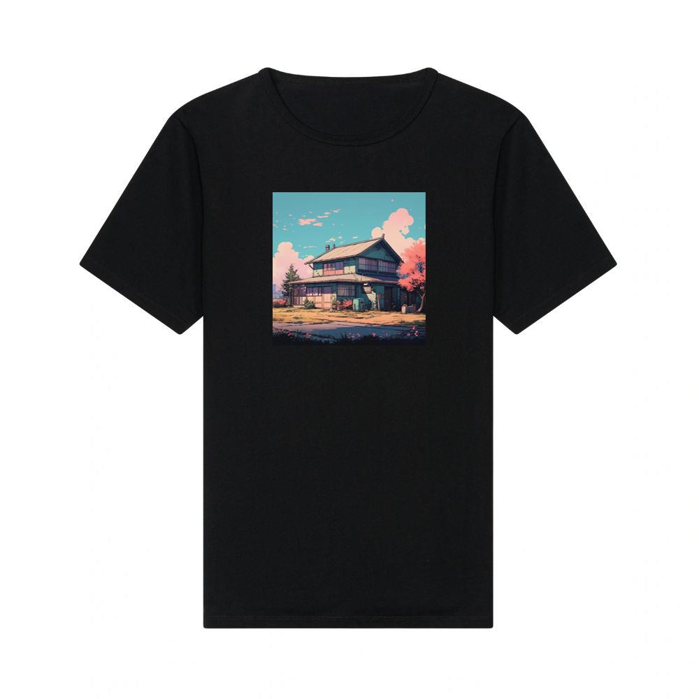 The Quiet Corner in a Cherry Blossom Sky T-Shirts