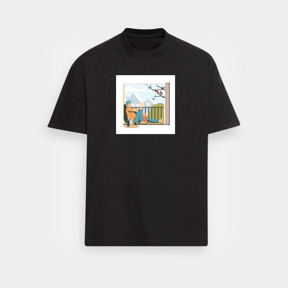 The Quiet Joy of Reading Indoors T-Shirts