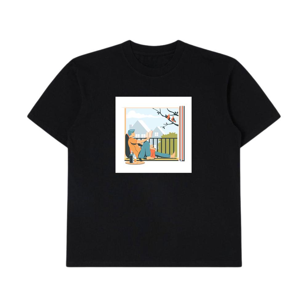 The Quiet Joy of Reading Indoors T-Shirts