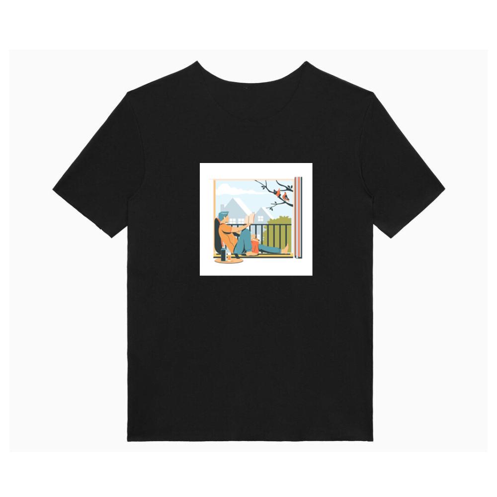 The Quiet Joy of Reading Indoors T-Shirts