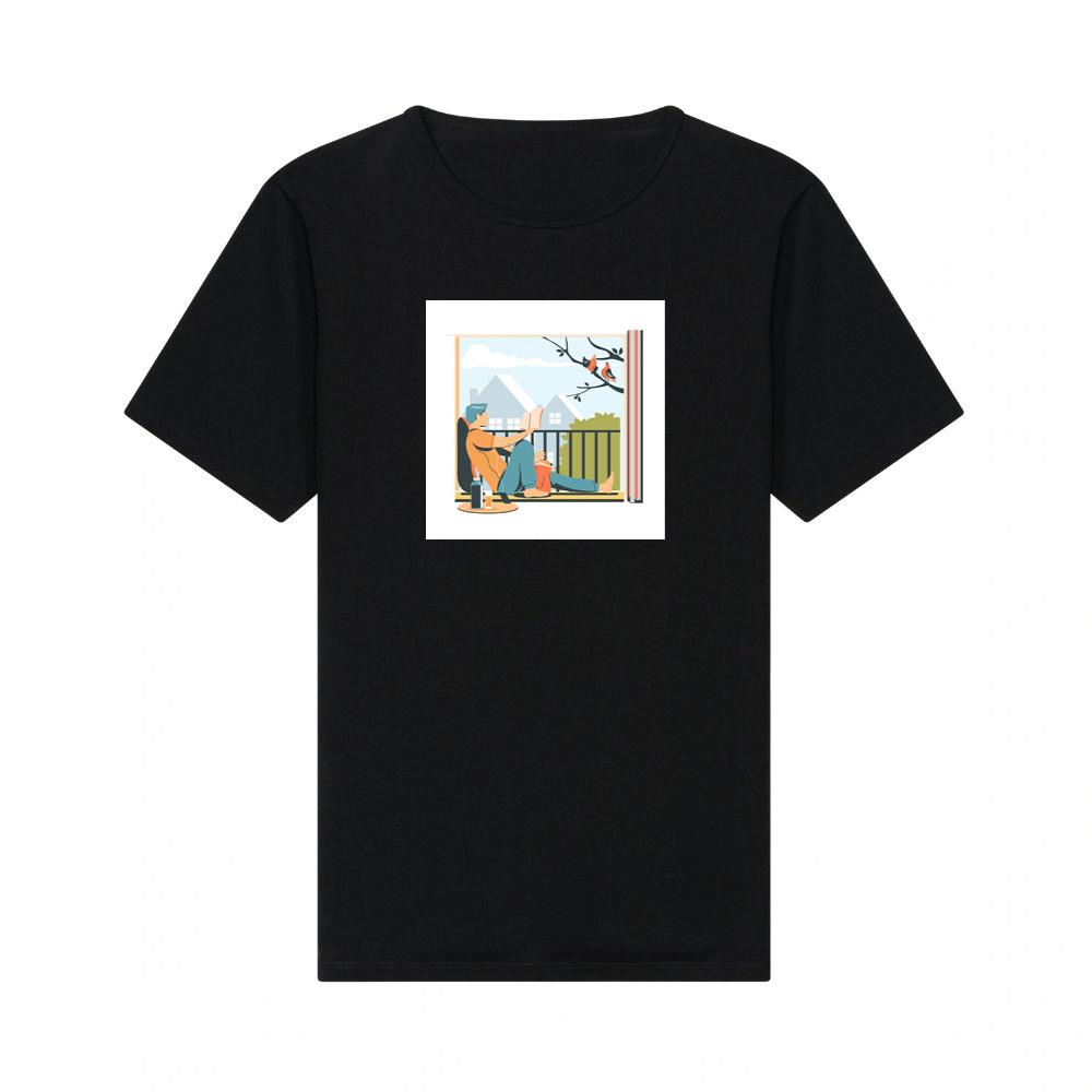 The Quiet Joy of Reading Indoors T-Shirts