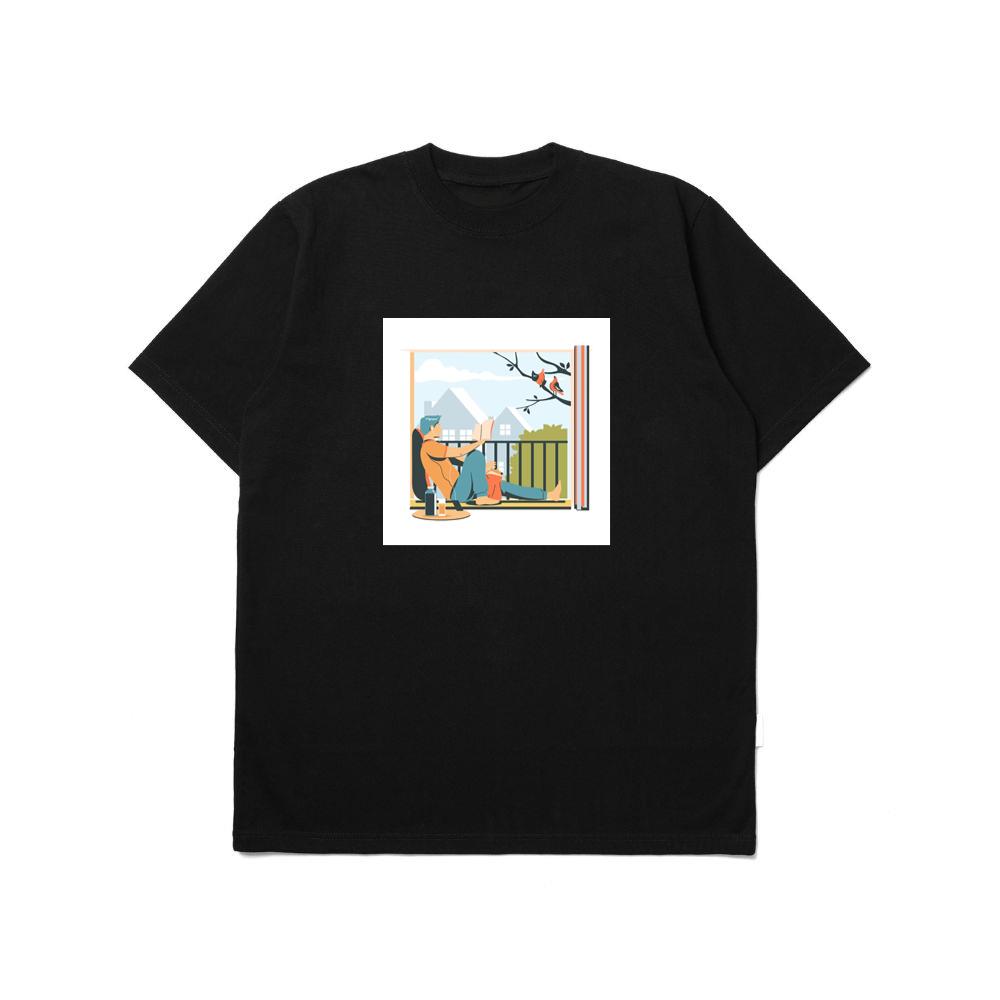 The Quiet Joy of Reading Indoors T-Shirts