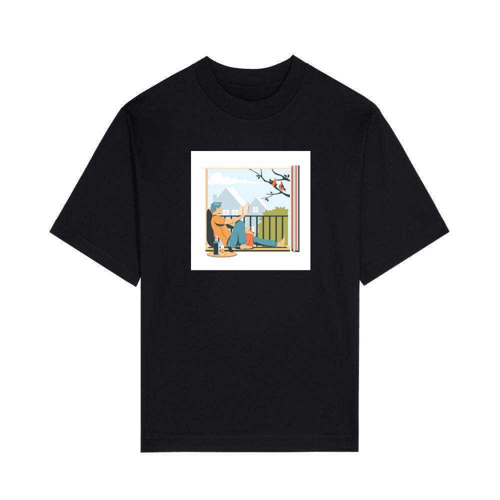 The Quiet Joy of Reading Indoors T-Shirts