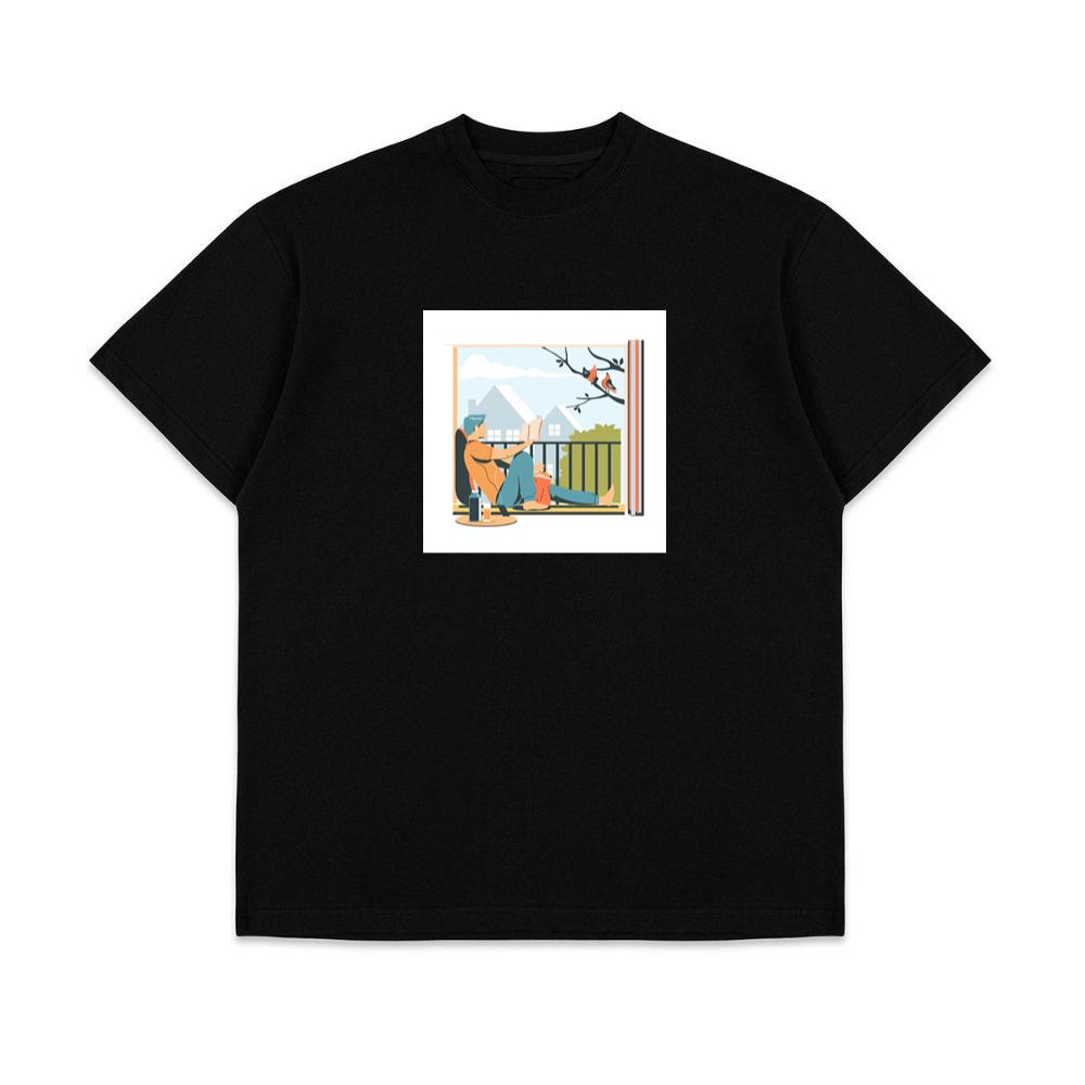 The Quiet Joy of Reading Indoors T-Shirts