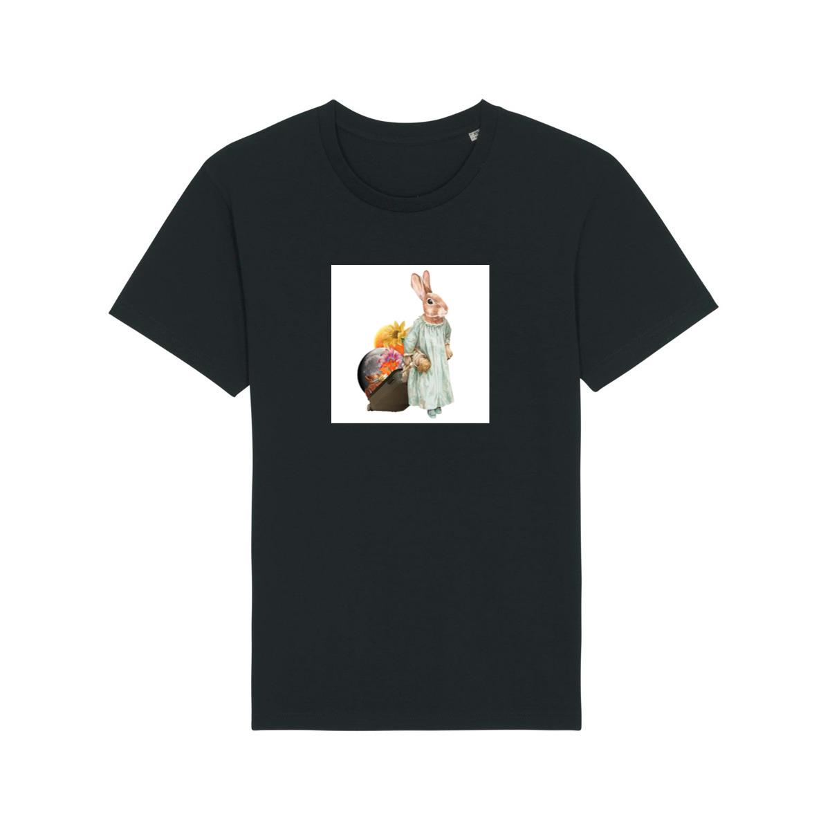 The Rabbit's Moonlit Journey T-Shirts