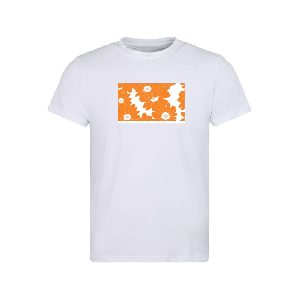 The Radiant Bloom of Orange T-Shirts
