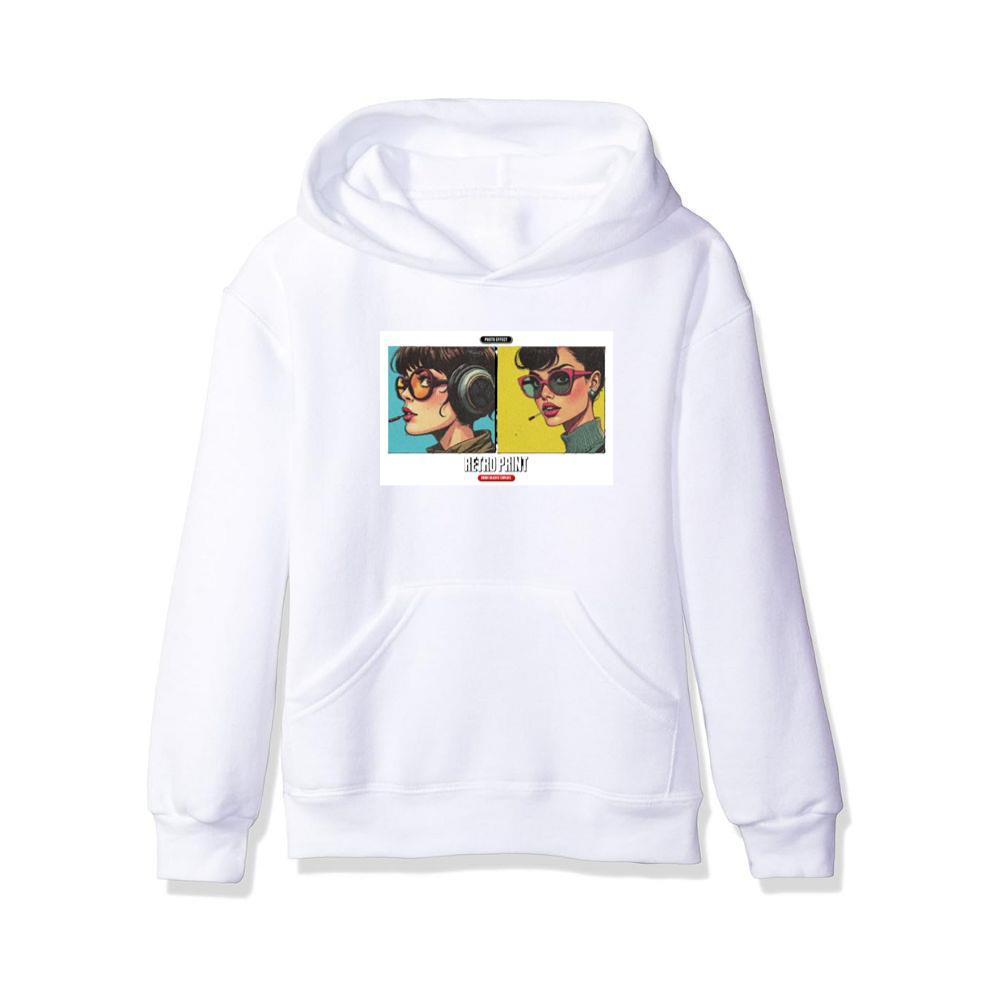 The Retro Comic Gaze Hoodies