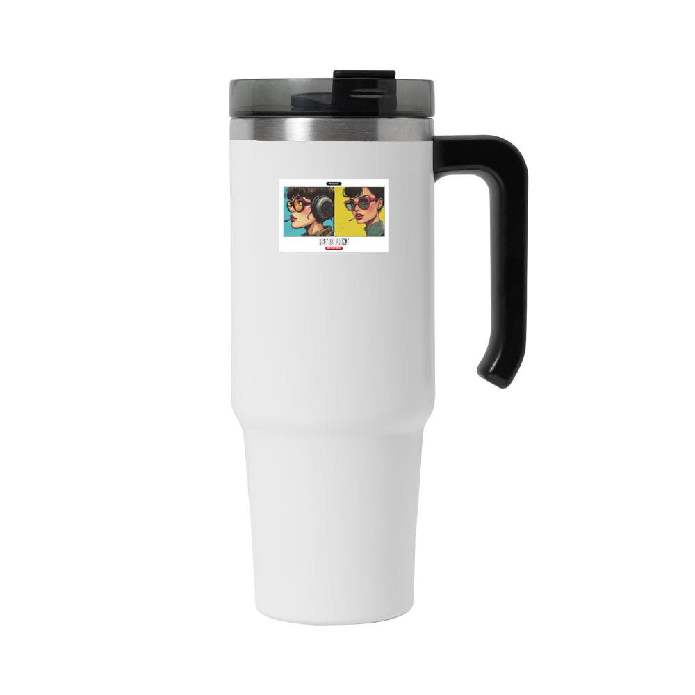 The Retro Comic Gaze Tumbler