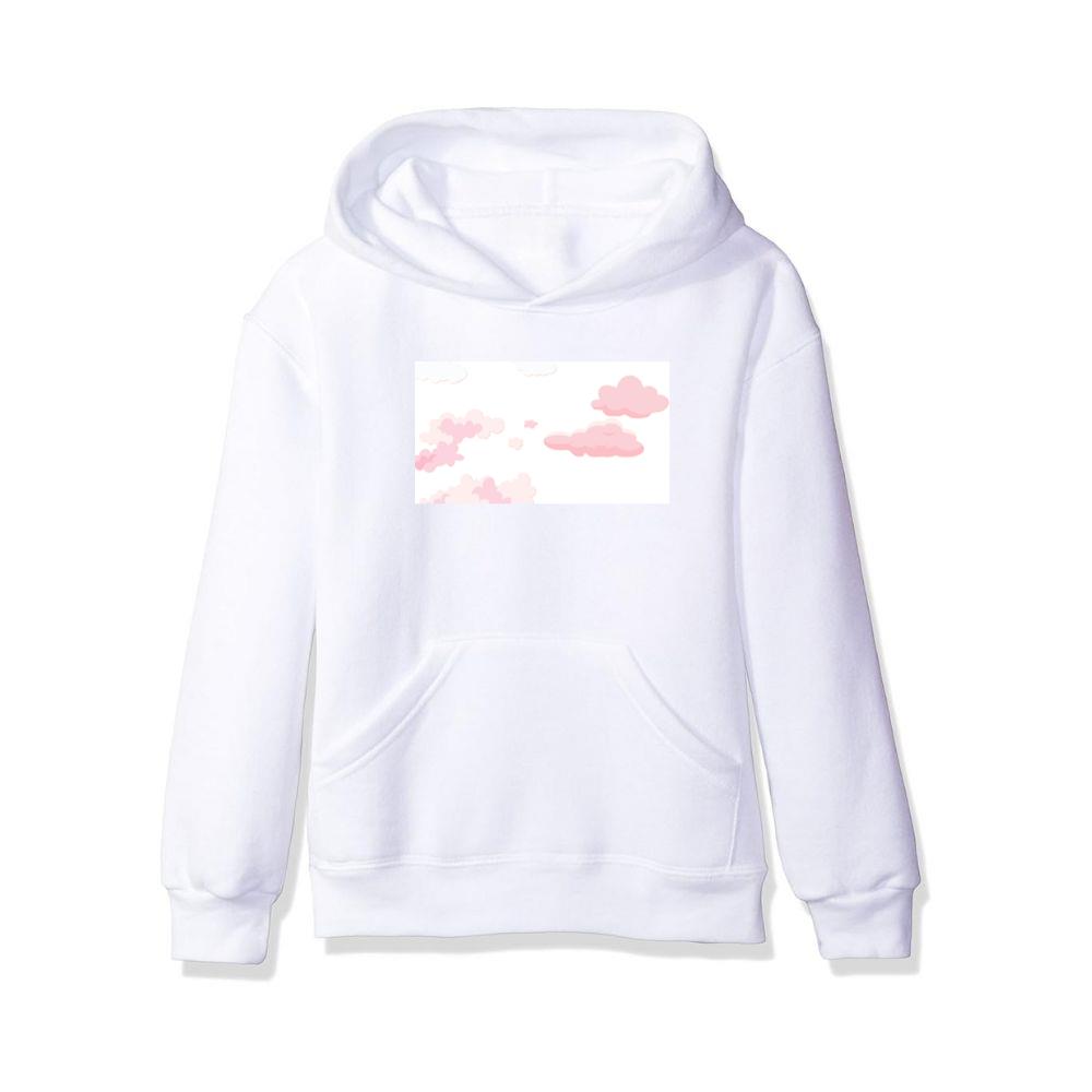 The Rosy Canvas of Cloud Dreams Hoodies