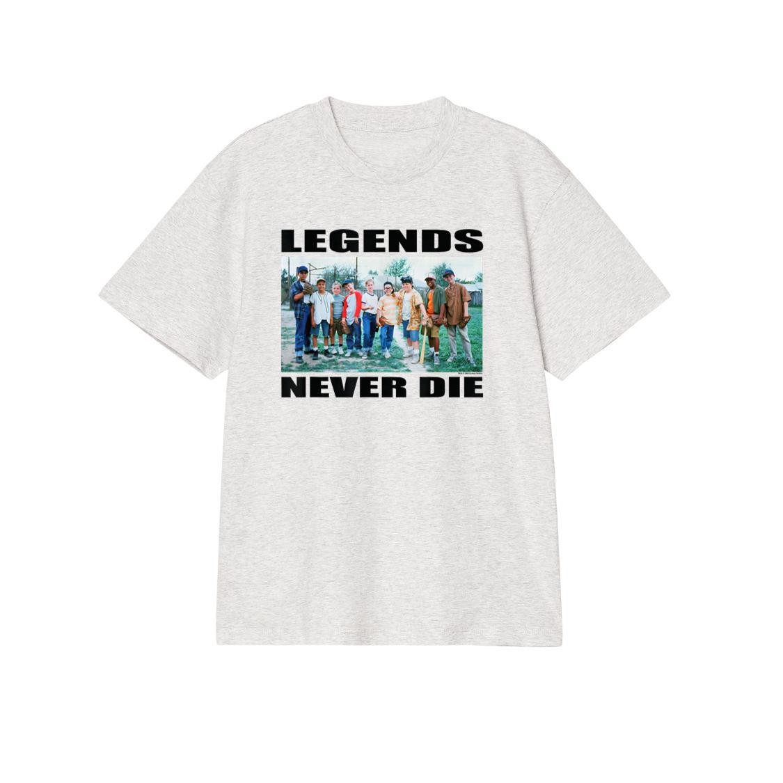 The Sandlot _Legends Never Die_ Quote Official 1993 Movie T-Shirt