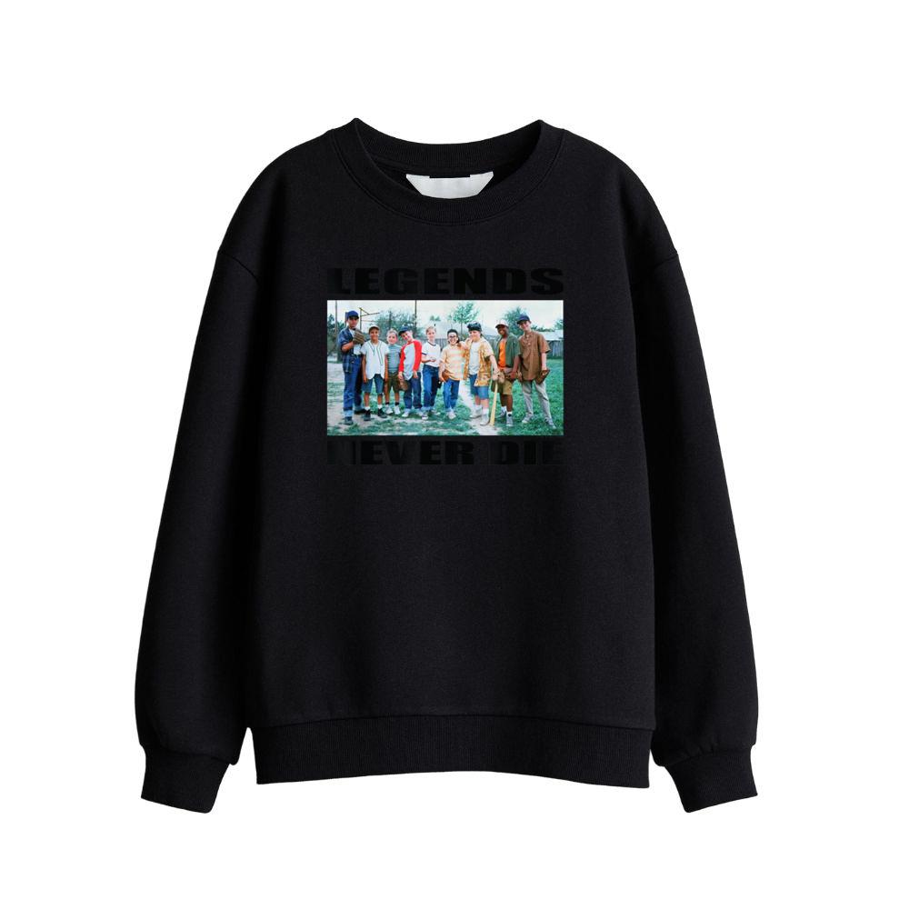 The Sandlot _Legends Never Die_ Quote Official 1993 Movie Sweatshirt