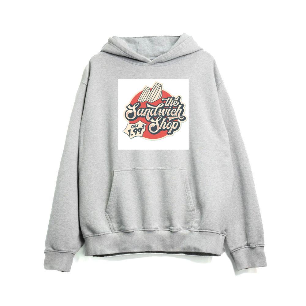 The Sandwich Shop Logo with 1.99 Price Tag Hoodies