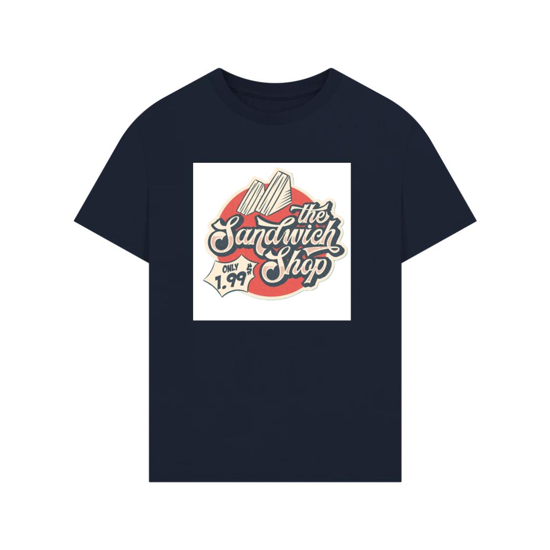 The Sandwich Shop Logo with 1.99 Price Tag T-Shirt